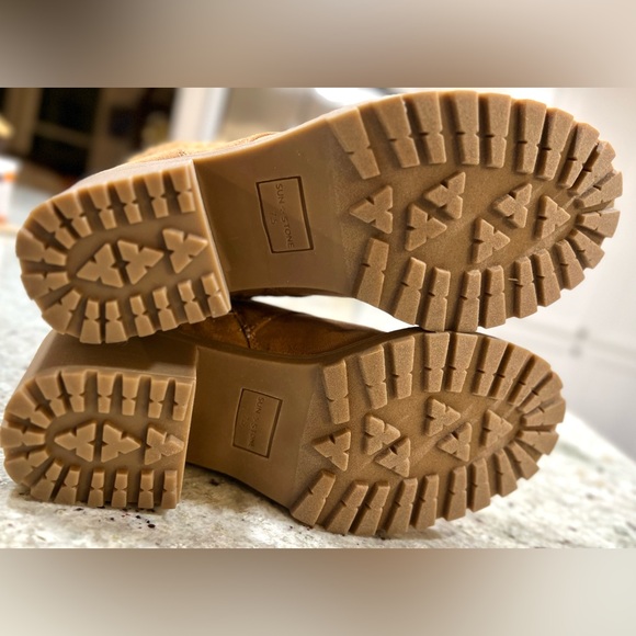 Sun + Stone Brown Lace Up Boots - Picture 12 of 13